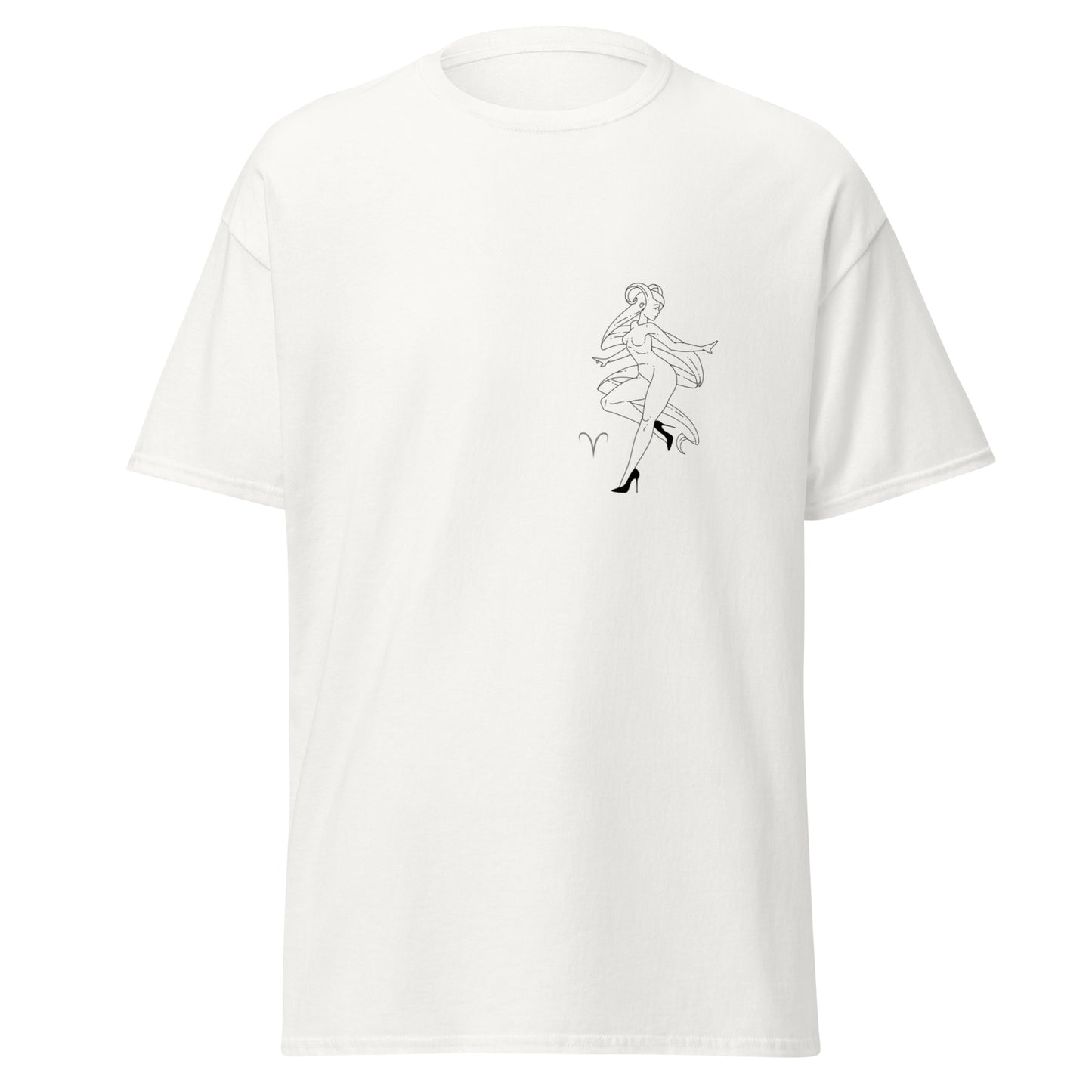 Aries Unisex Small Logo Tee