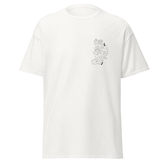 Aquarius Unisex Small Logo Tee