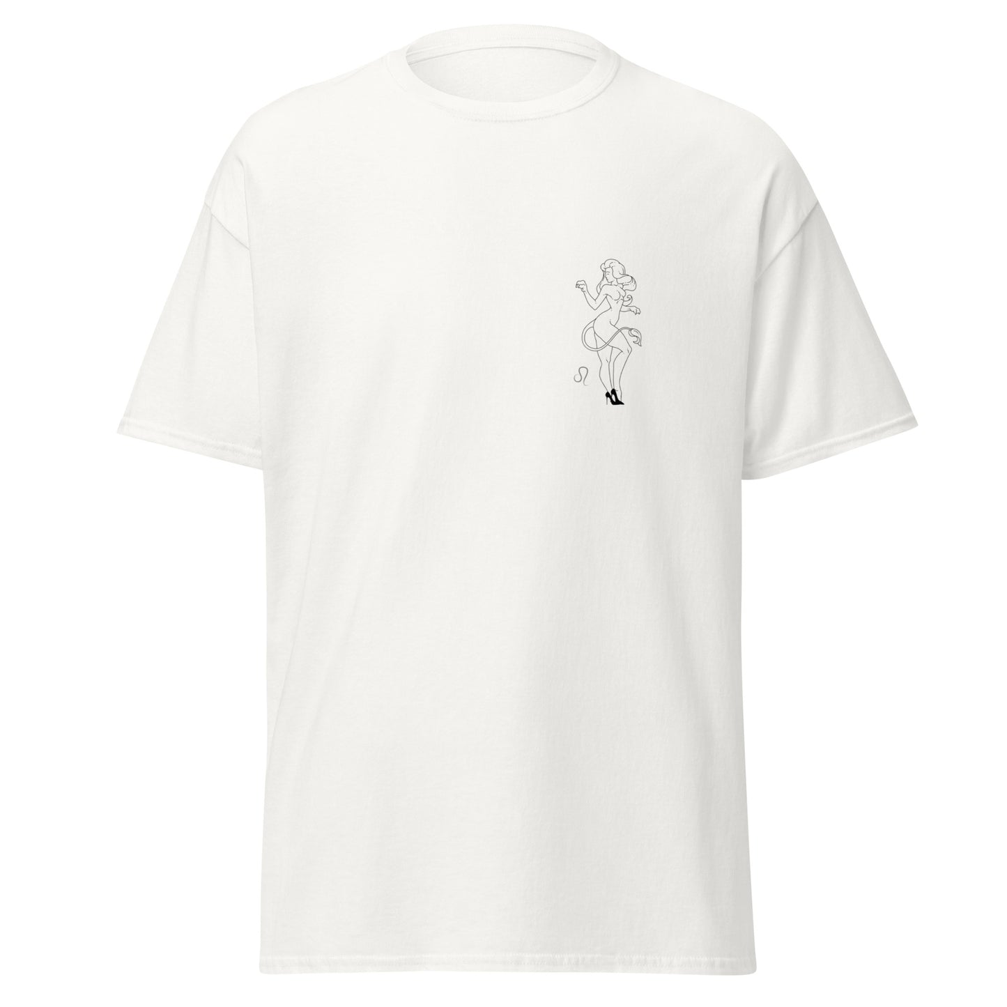 Leo Unisex Small Logo Tee