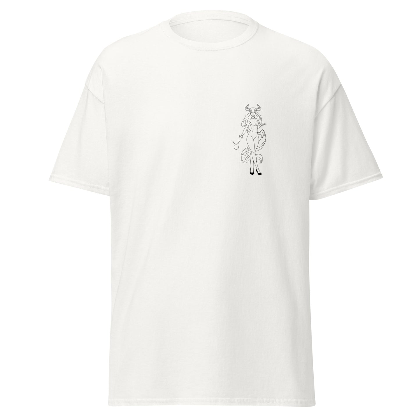 Taurus Unisex Small Logo Tee