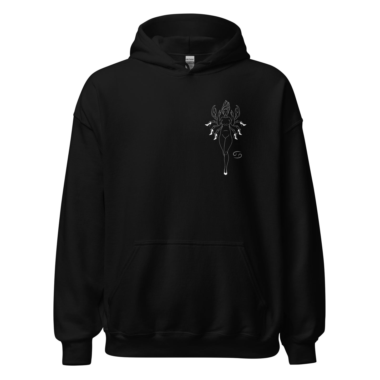 Cancer Unisex Small Logo Hoodie