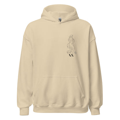 Virgo Unisex Small Logo Hoodie