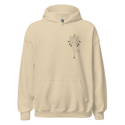 Cancer Unisex Small Logo Hoodie